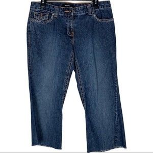 Daisy Fuentes Women's Blue Ankle & Cropped Jeans Size 10